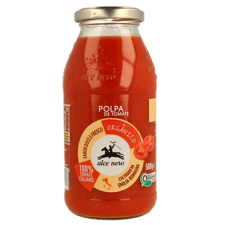 Polpa de Tomate Alce Nero Original Orgânico 500g 