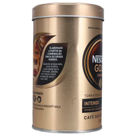 Café Nescafé Gold Espresso Intensidade 9 Lata 100G 360-29