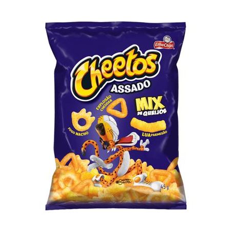 Salgadinho elma chips cheetos mix queijo 41g