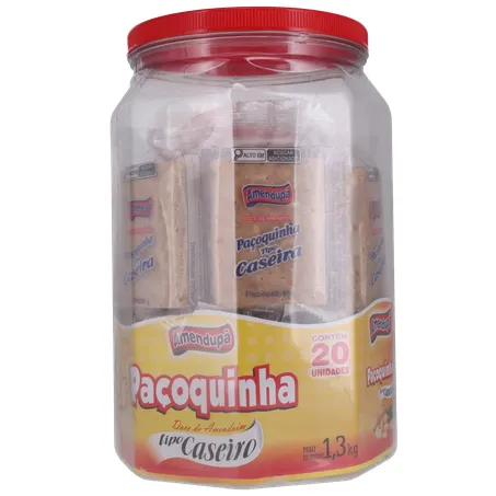 Paçoca amendupã caseiro pote 1.3kg 360-2