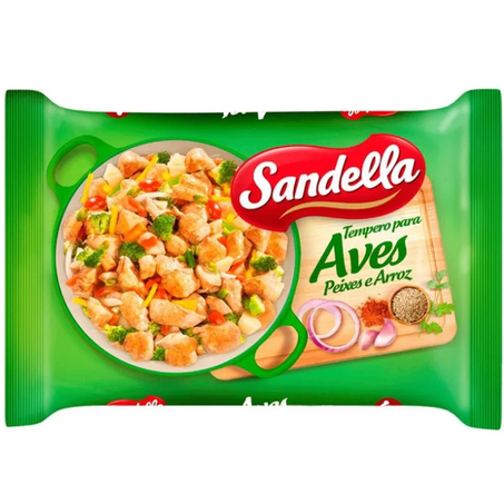 TEMPERO SANDELLA 50G AVES/PEIX/ARROZ