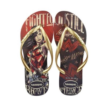 HAVAIANAS SLIM HEROINAS MULHER MARAVILHA 37/38