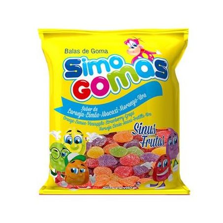 Goma sinus frutas simonetto 150g