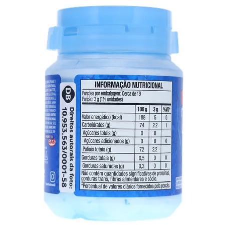 Goma de Mascar Mentos Pure Fresh Fresh Mint Sachê 6G 360-22