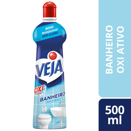 Limpador Anti Bac Veja Banheiro Oxi 500Ml
