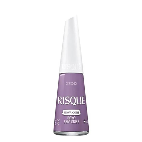 Esmalte Risqué Roxo Sem Crise 8Ml