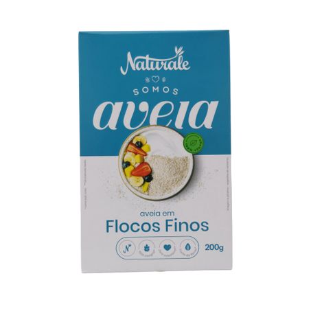 Aveia naturale flocos finos 170g 360-0
