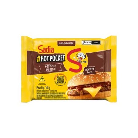 HOT POCKET X-BURGUER BBQ 145G