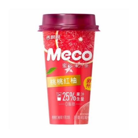 BEBIDA CHA XIANGPIAPIAO PÊSSEGO E TORANJA 400ML