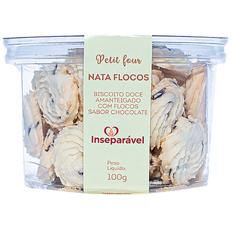 BISC NATA FLOCOS INSEPARAVEL 100G