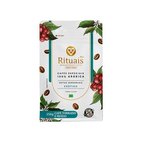 CAFE TORRADO E MOIDO 3CORACOES RITUAIS EXOTICO BOX POUCH