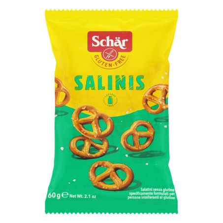 Biscoito schar salinis sem glúten 60g