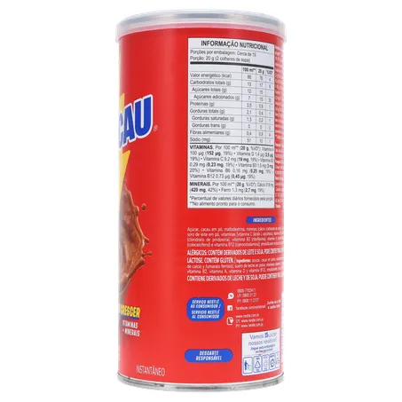 Achocolatado Em Pó Nescau Lata 370G 360-8