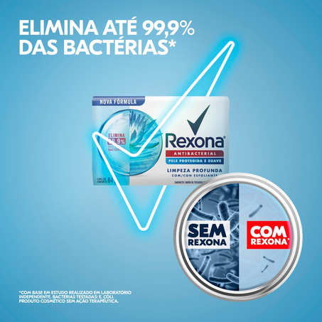 Sabonete Rexona Antibacterial Limpeza Profunda 84G 360-2