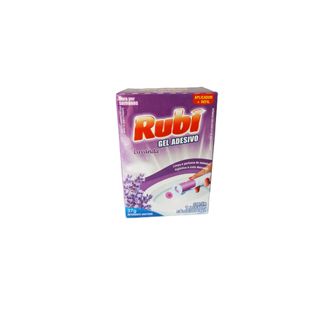 Gel adesivo rubi lavanda c/6 40g