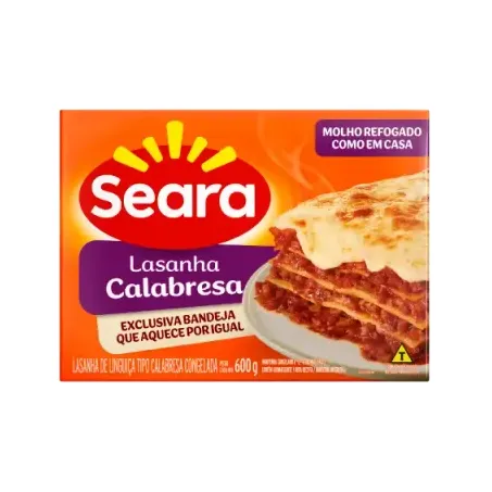 Lasanha Seara 600g Calabresa