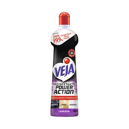 Desinfetante Lavanda Veja Power Action Squeeze 500ML