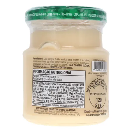 Leite Condensado Zero 200g  - Vitao 360-17