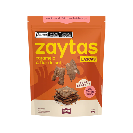 SNACK CARAMELO  80G - ZAYA