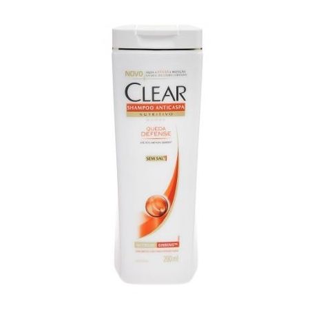 SHAMPOO CLEAR 200ML ANTICASPA QUEDA DEFENSE