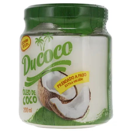 ÓLEO DE COCO DUCOCO EXTRA VIRGEM VIDRO 200ML 360-3