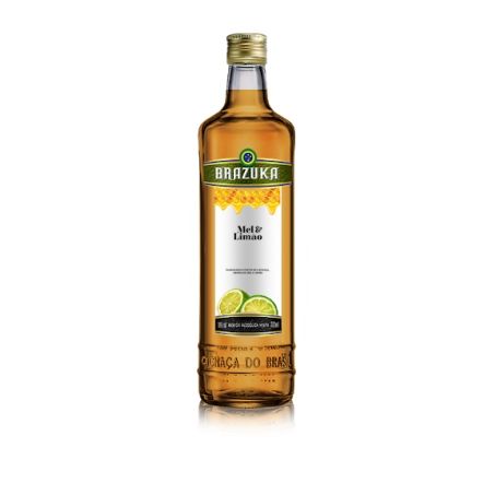 Cana/cachaça brazuka mel e limao 700ml