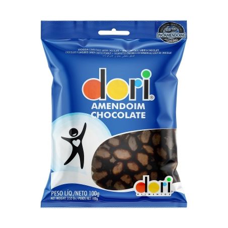 AMENDOIM DORI CHOCOLATE 100G