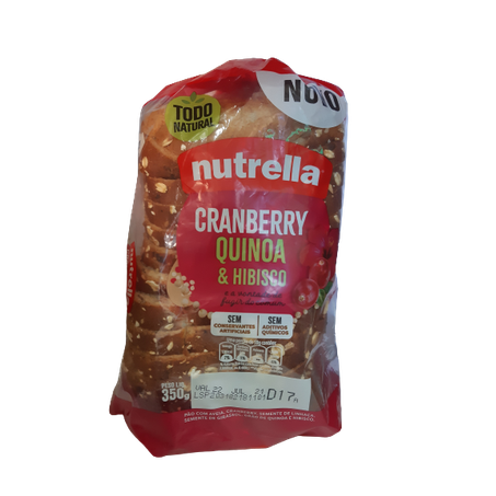 PAO NUTRELLA CRANBERRY 350G