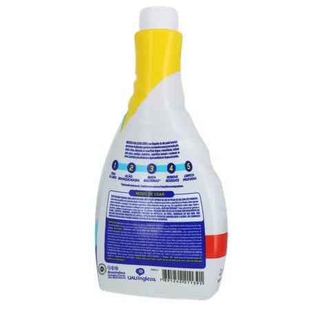 Limpador uau cloro ativo 4x1 refil 500ml 360-20