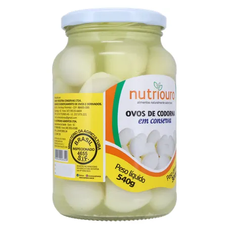 Ovos de codorna nutriouro 300g 360-32