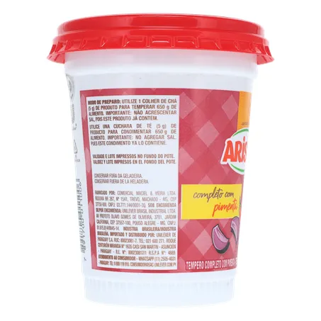 Tempero Completo Pasta Arisco C/pimenta 300g 360-28