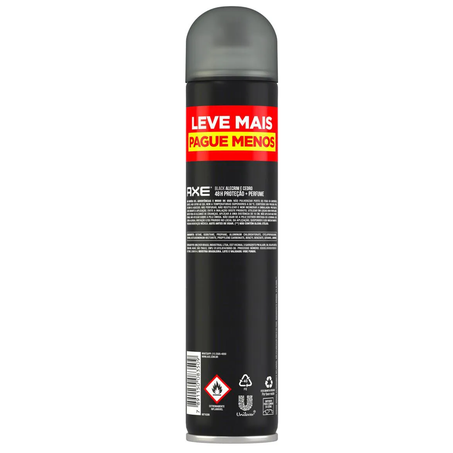 DESOD AERO AXE BLACK LEVE MAIS PAGUE MENOS 200ML 360-1