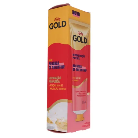 Recarga de Queratina Niely Gold Reconstrução Potente 80Ml 360-13