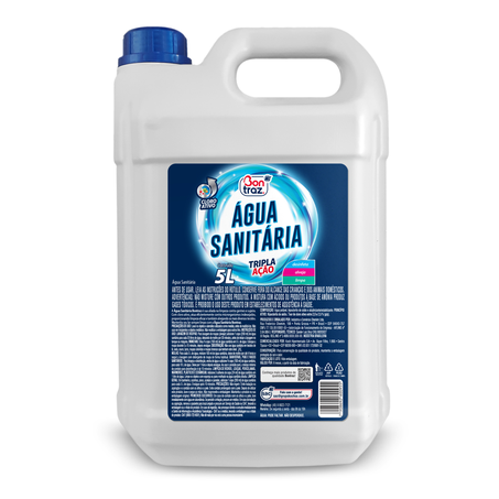 Água Sanitária Bontraz Frasco 5L