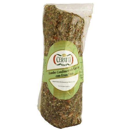 Lombo Suíno Ceratti com ervas pacote inteiro Aprox. 500g a Un
