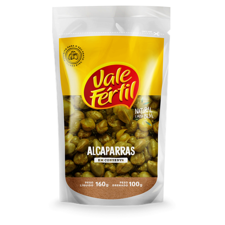 Alcaparra em Conserva Vale Fértil Sachê 160g