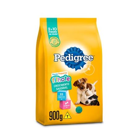 RACAO CAES PEDIGREE FILHOTE RACAS PEQUENAS 900G