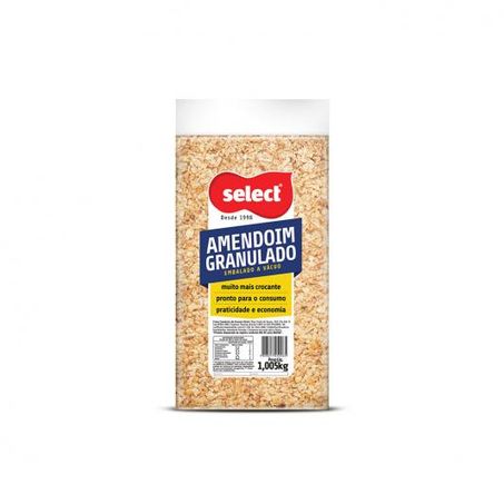 Amendoim Select 1,05kg Torrado Granulado