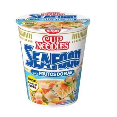 Massa instantanea cup noodles 65g frutos do mar