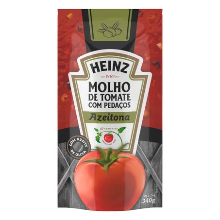 Molho de Tomate com Azeitona Heinz