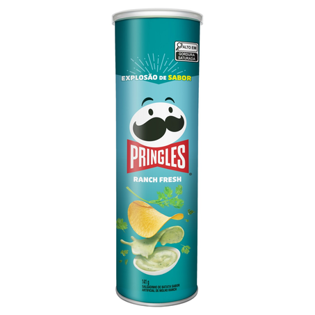 Batata Pringles Ranch Fresh 141G