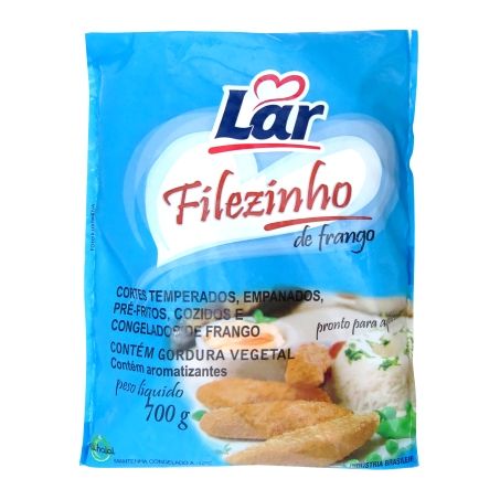Filezinho Sassami Lar Empanado 700G
