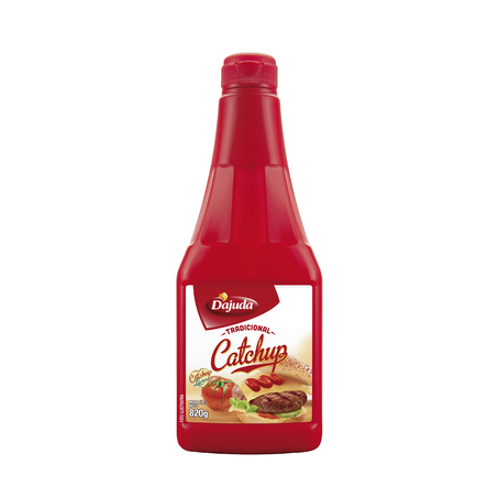 Ketchup Dajuda Tradicional Bisnaga 820g 
 