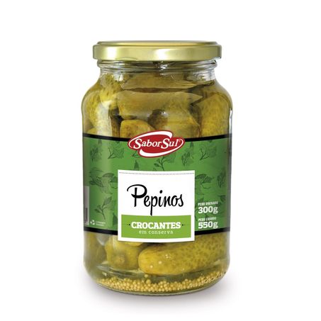 Pepino em conserva sabor sul 300g