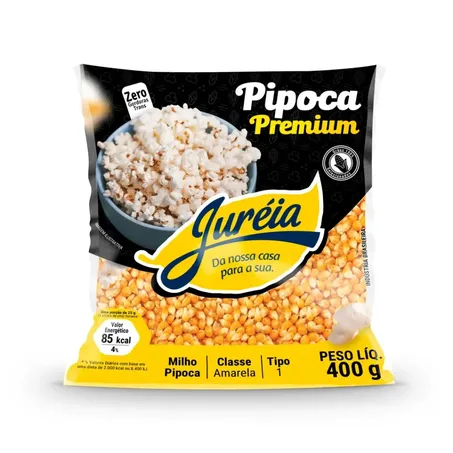 Pipoca premium jureia 400 gr