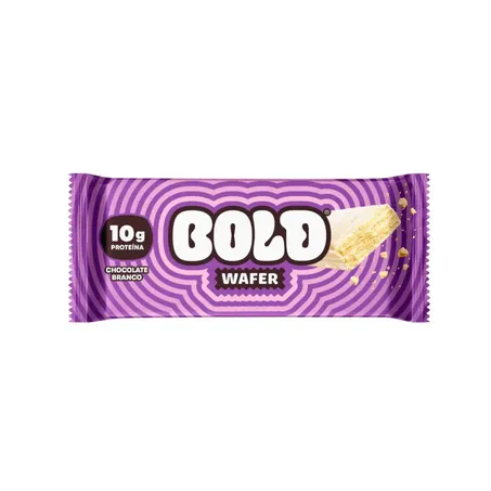 Barra wafer bold 40g choc branco