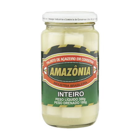 PALMITO ACAI AMAZONIA INTEIRO 180G