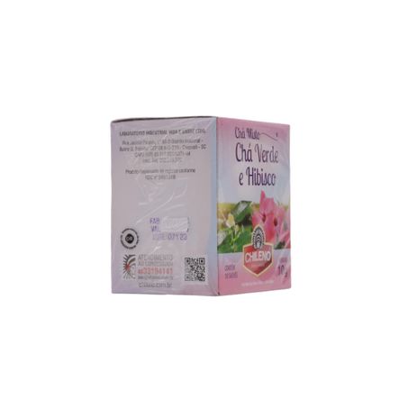 Chá Misto Chileno Chá Verde e Hibisco Caixa com 10un - 10gr 360-20