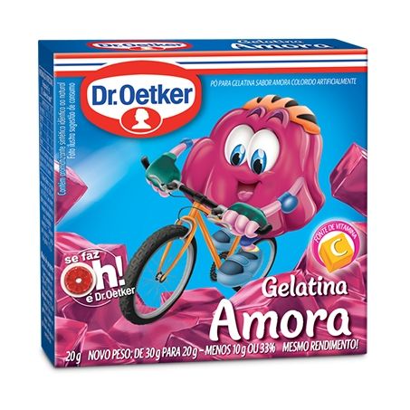 GELATINA DR OETKER EM PO AMORA 20G