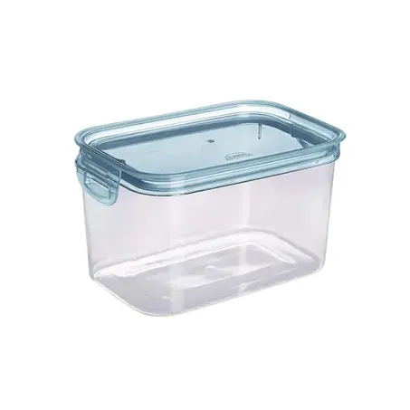 Pote Hermetico Plasutil 830ml Quadrado Cristal
